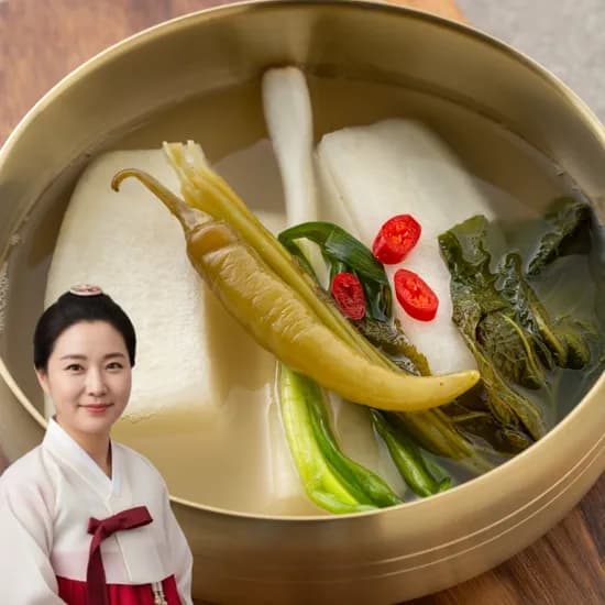 오늘곳간 국내산 명인 동치미 물김치, 5kg, 1개