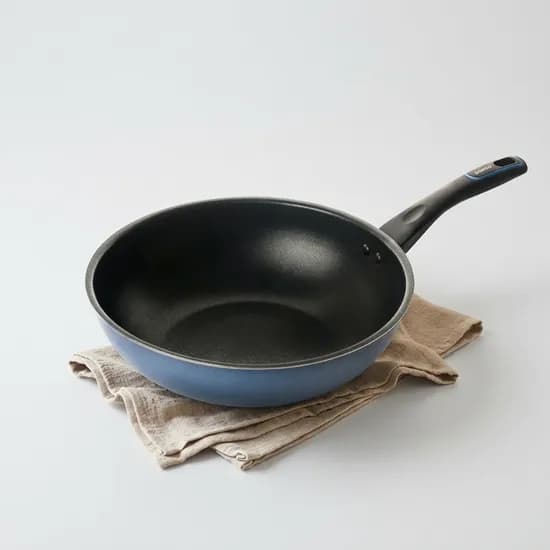 도루코 퓨어라이트 애쉬블루 궁중팬, 28cm, 1개