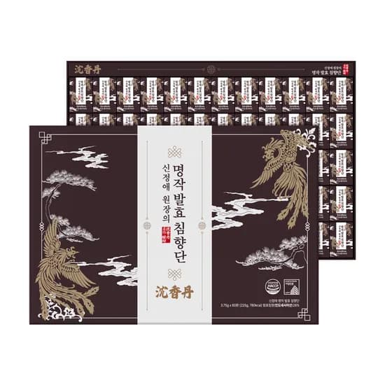 신정애원장 명작 발효 침향단, 3.75g, 60환, 2박스