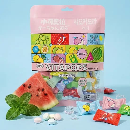 샤오커오라 비타팝스, 60g, 3개