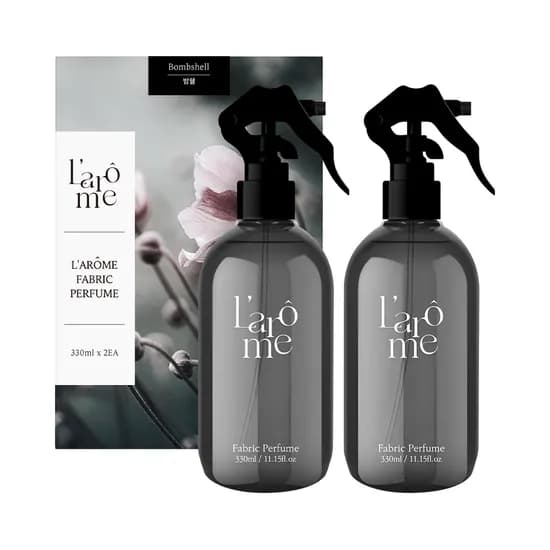 라홈 시그니처 섬유향수 밤쉘 330ml 2개