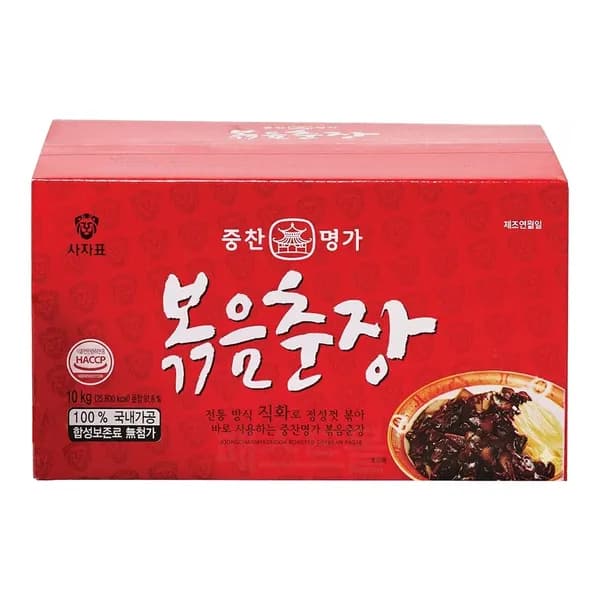 중찬명가 볶음춘장 10kg 1개 43,500원