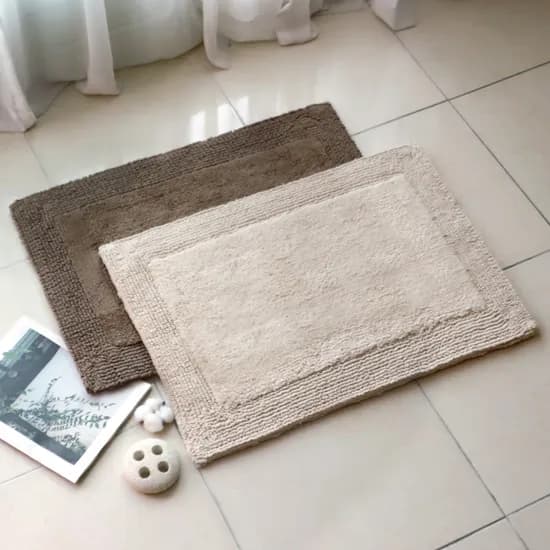 웨이 호텔 스파 양면 발매트 브라운 1개