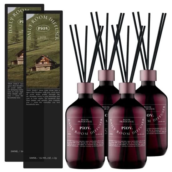 몽때리 데일리 디퓨저, 호텔라운지, 500ml, 4개