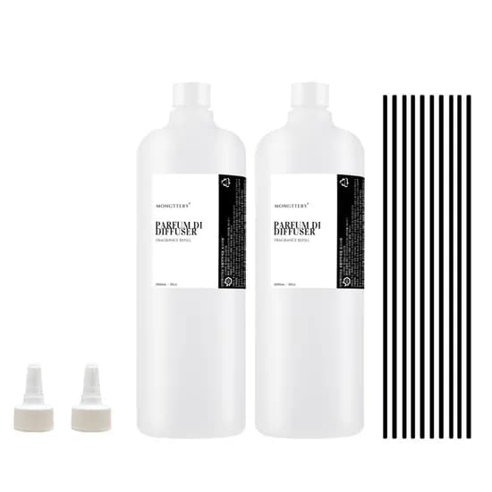 몽때리 데일리 디퓨저 리필, 프레시라벤더, 1L, 2개