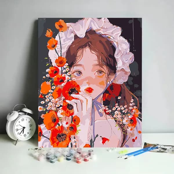 코지하루 DIY 그림그리기 소녀C 30x40cm 17,800원