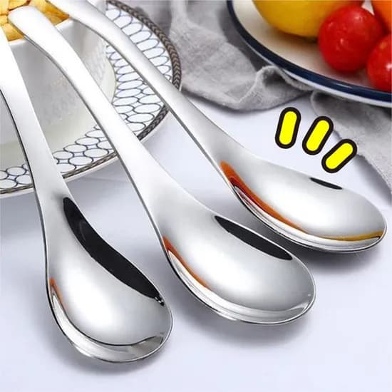 스텐 미니국자 스푼, 16.5cm, 4개