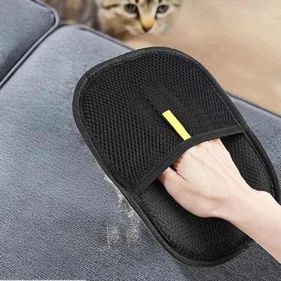 고양이 털제거기 브러쉬 장갑 3p, 블랙, 3개