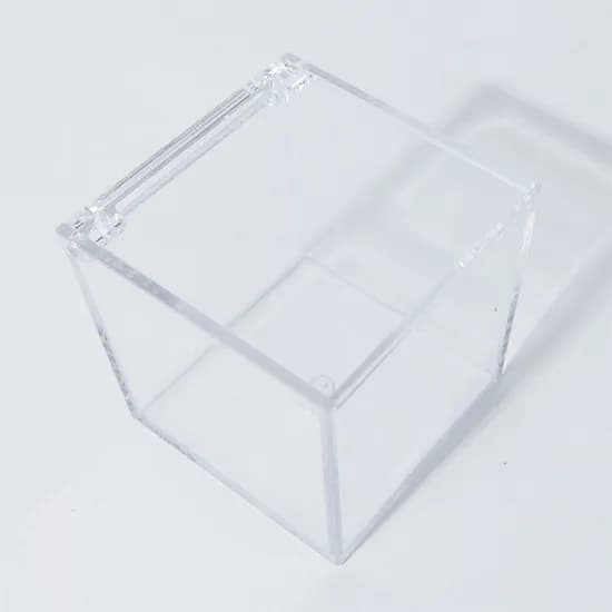 피규어 커피캡슐 세이빙 박스 보관함 투명케이스 10x10x6cm 1개