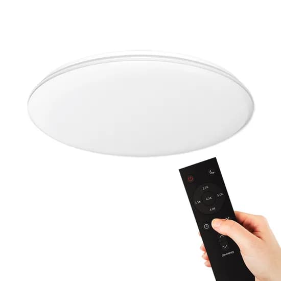 장수램프 퓨어플러스 LED 리모컨 원형 방등 60W, LED 퓨어스마트 방등, 색변환