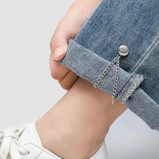 원터치 자석 소매 핀, 골드, 2개