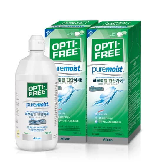 옵티프리 퓨어모이스트 300ml 2개 13,900원