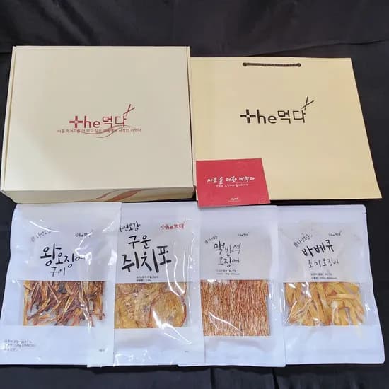 더먹다 자연오감 4종 건어물 선물세트 1개