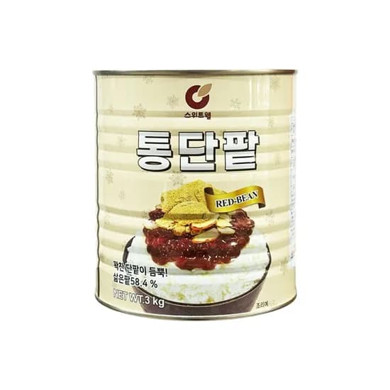스위트웰 통단팥 3kg 1개