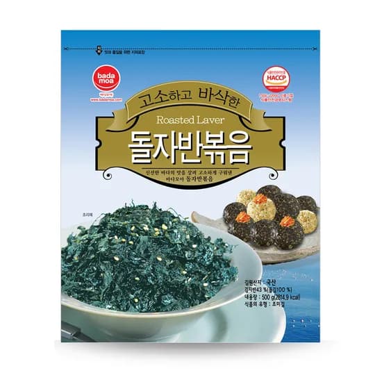 바다모아 김자반 돌자반볶음, 500g, 1개