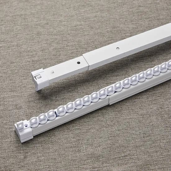 쁘리엘르 그레이스 커튼레일, 화이트, 9자, 90~270cm