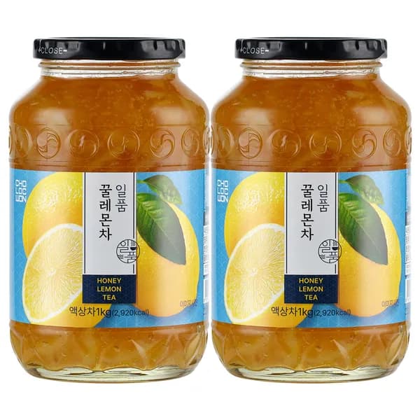초록원 일품 꿀레몬차 1kg 2개 15,800원