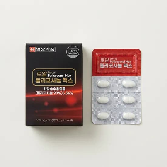 일양약품 로얄 폴리코사놀 맥스 30정 4개
