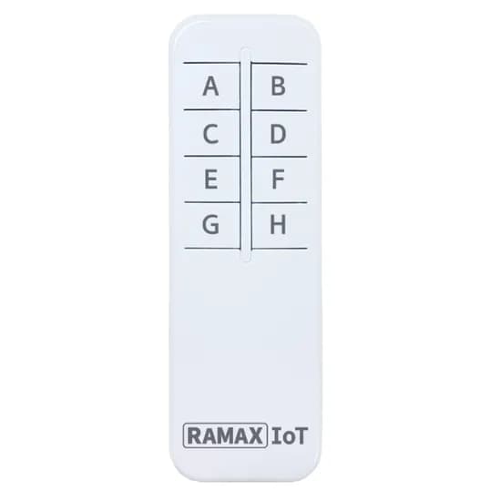 라맥스 IR 리모컨, 화이트, AAA 건전지 2개, 1개