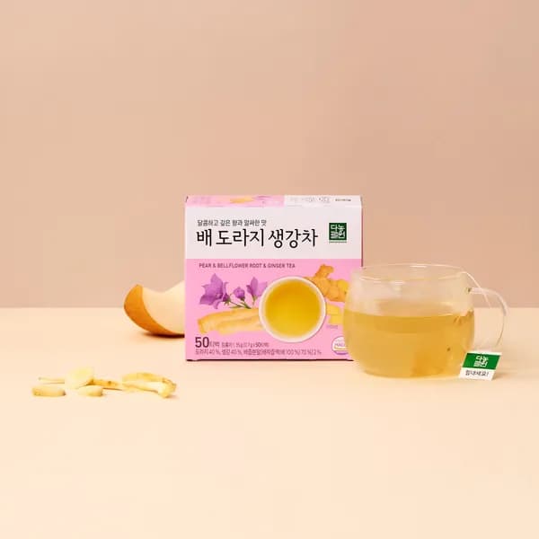 다농원 배 도라지 생강차 티백 1g 50개 6,800원