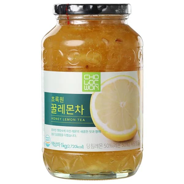 초록원 꿀레몬차 1kg 1개