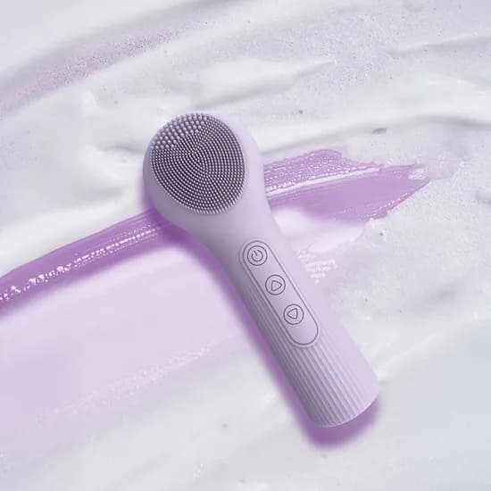 스카이 미엔느 2in1 온열 진동 클렌저 마사지기, SC30, 라일락 퍼플, 1개