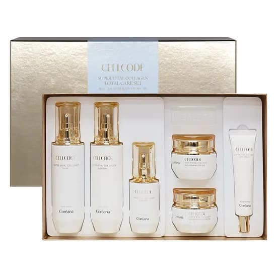 코리아나 셀코드 슈퍼 바이탈 콜라겐 토탈케어 6종 세트 30ml 1세트