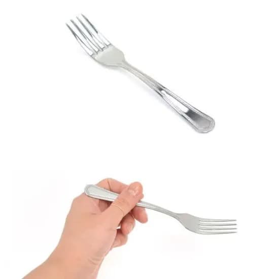 스파게티 포크 스텐 레스토랑 양식기 커트러리 포크 13호, 스테인레스, 16cm, 1개