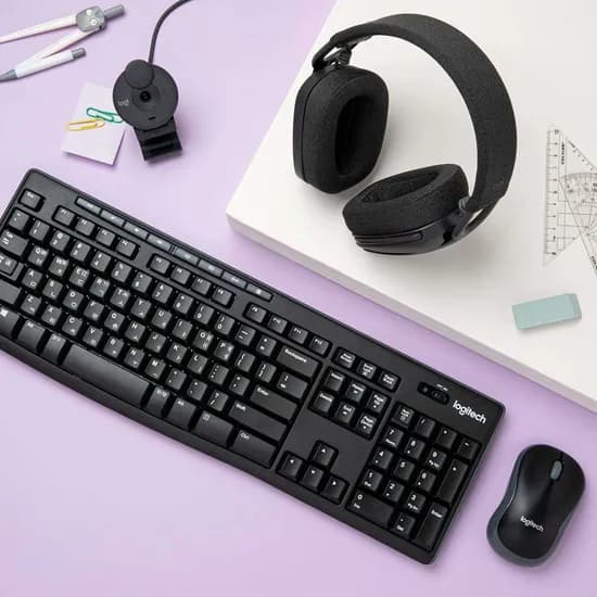 로지텍 코리아 MK295 SILENT 무소음 무선 콤보, 블랙