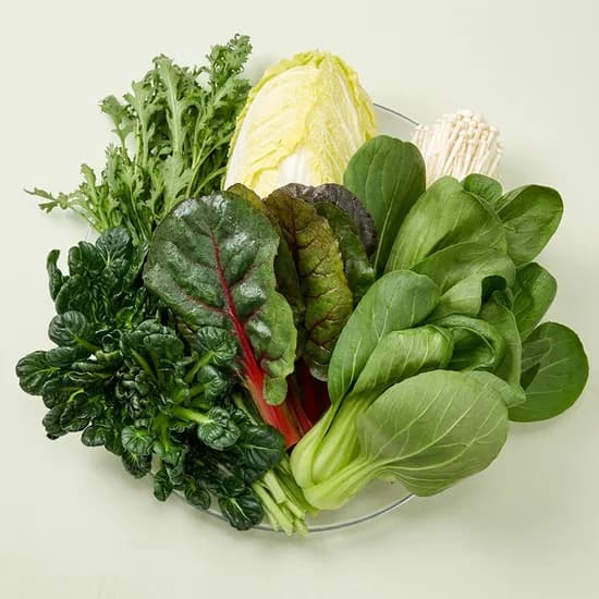 사계절청년농부 샤브샤브 야채 모듬 채소 2kg 1박스
