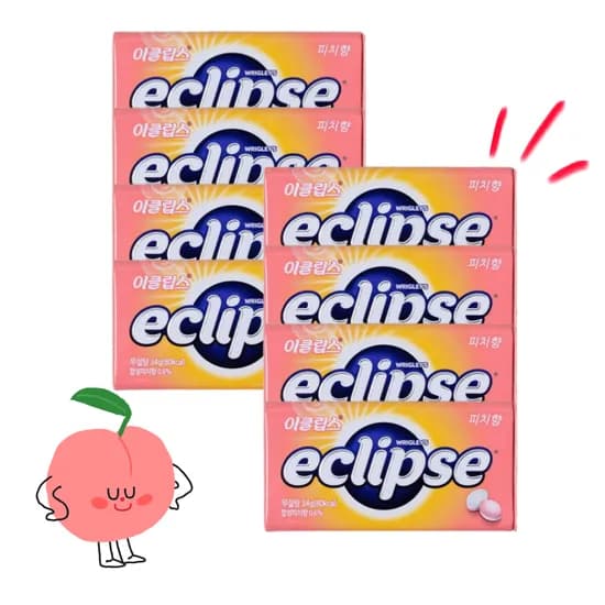 이클립스 피치향 34g 8개