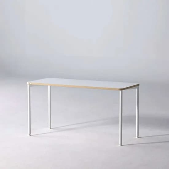 워크웍스 일자 책상 화이트 1400mm