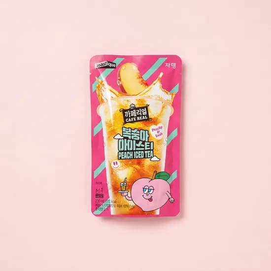 쟈뎅 까페리얼 복숭아 아이스티 230ml 20팩