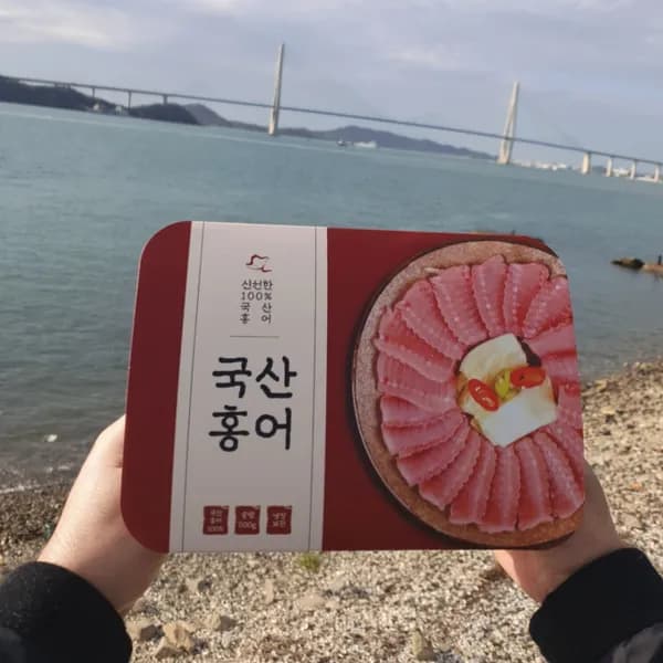 국내산 삭힌홍어 홍어회 강한숙성 1kg