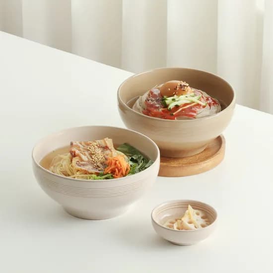 메종오브제 윤도자기 다인 면기 자황 군청 2개입 13,900원