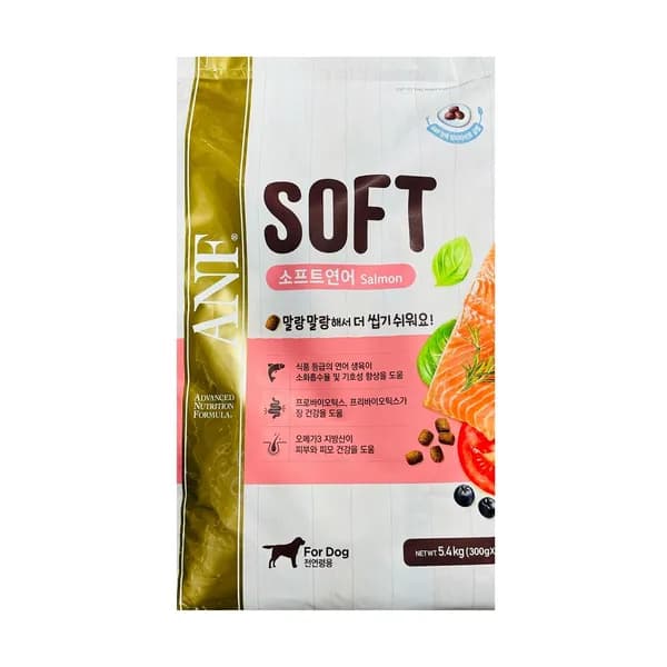 ANF 독 소프트 연어 5.4kg 1개
