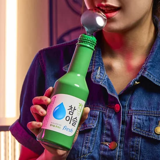 도어스코리아 참이슬 숟가락 마이크