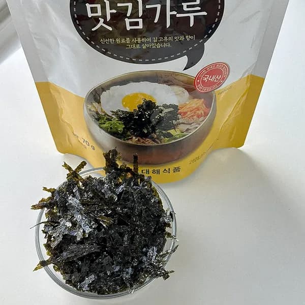 아이반찬 참좋은 맛김가루 주먹밥용 고소한 70g 1팩