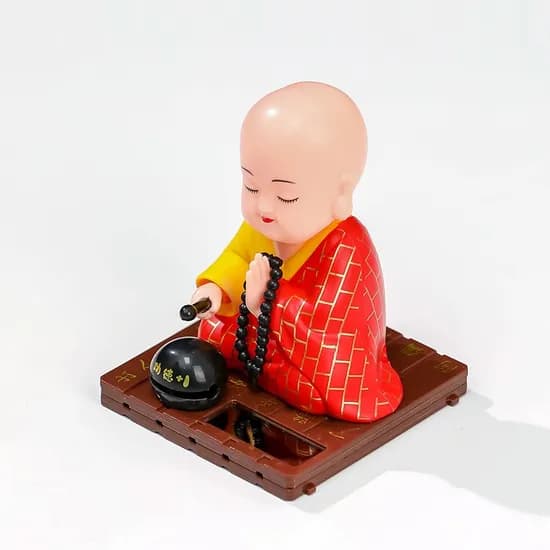 목탁치는 스님 노호혼 자동차 인테리어 소품 대형