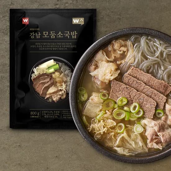 외갓집 더 명작 강남 모둠소국밥 800g 5개
