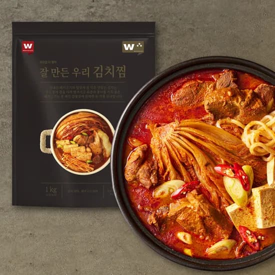외갓집 더 명작 잘만든 우리 김치찜 1kg 3개