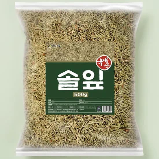 엄마애손 국내산 솔잎 500g 1개