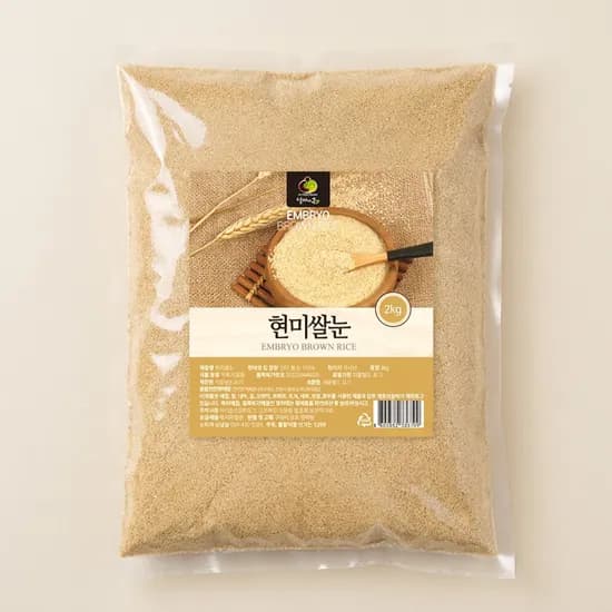 엄마애손 현미쌀눈 2kg 1개