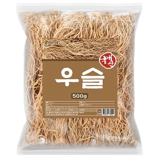 엄마애손 국산 우슬 뿌리 원물 차 우슬뿌리 500g 1개
