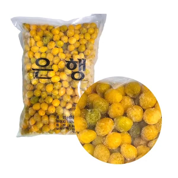 해오름 국산 냉동 깐 은행 1kg 1개