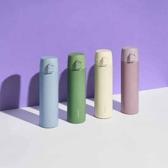 락앤락 데일리 슬림핏 원터치 텀블러, 그린, 400ml, 1개