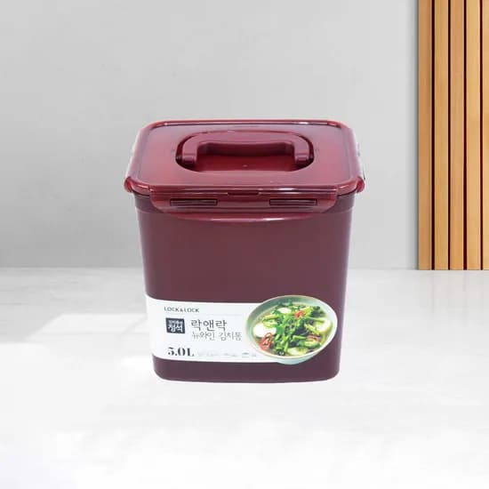 락앤락 핸디 김치통, 5.0L, 1ml, 1개