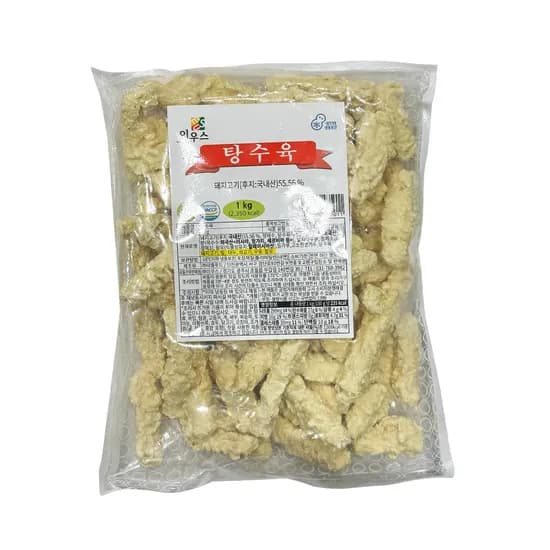 이우스 탕수육 1kg 1개 13,050원