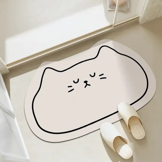 다올 규조토 고양이 발매트 베이지 40x60cm 1매