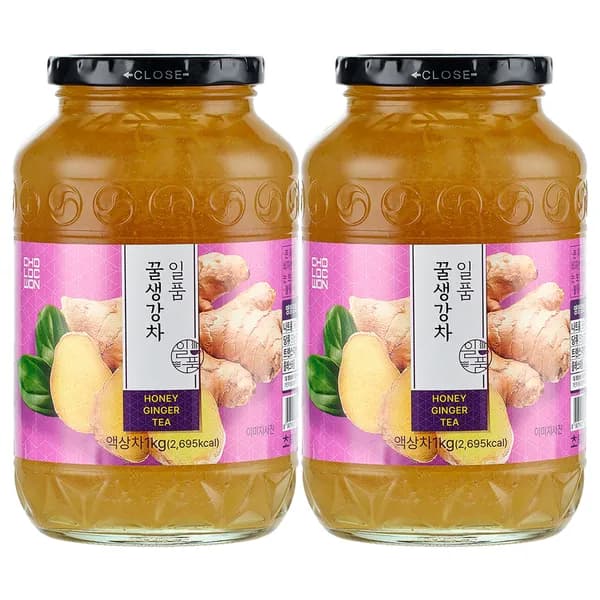 초록원 일품 꿀생강차 1kg 2개 13,800원